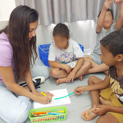 תמונה עם הילדים